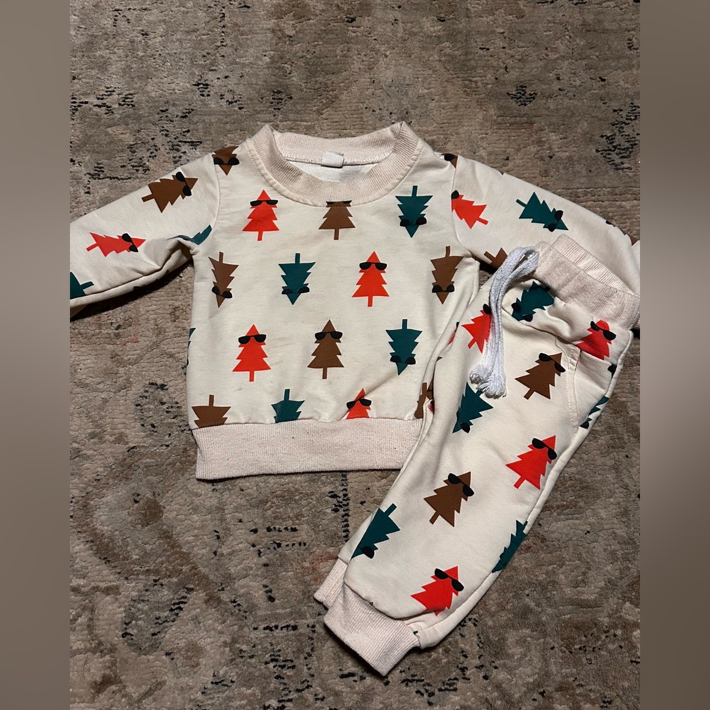 Kid Christmas Outfit Set